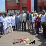 محافظ الغربية يتفقد محطة...
